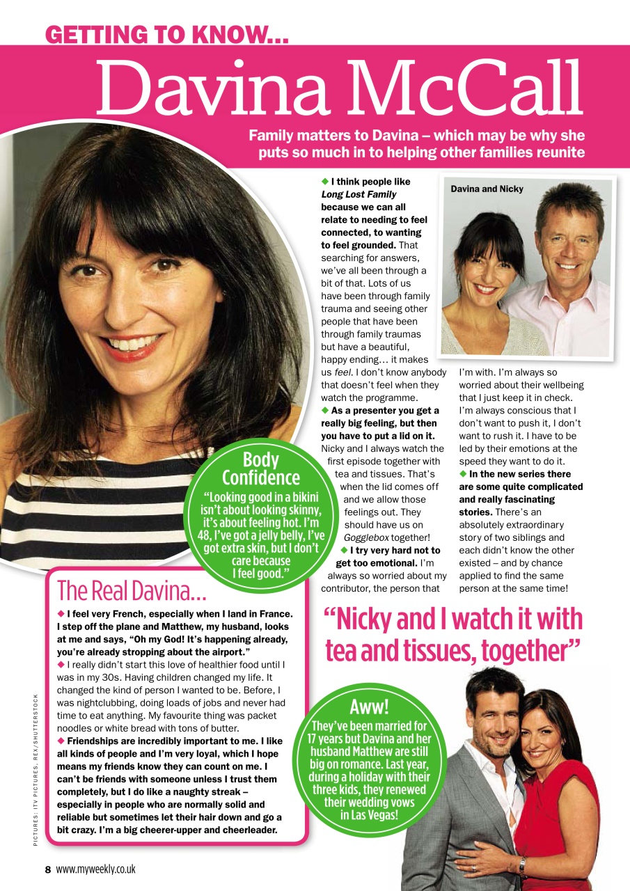 My Weekly Preview Pages