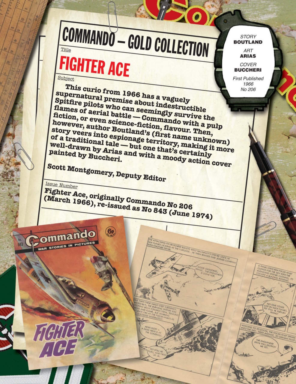 Commando Preview Pages