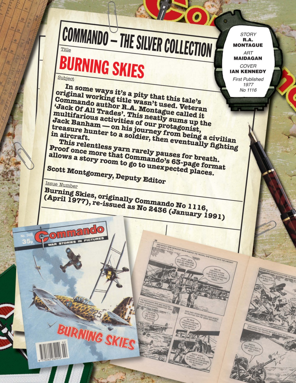 Commando Preview Pages