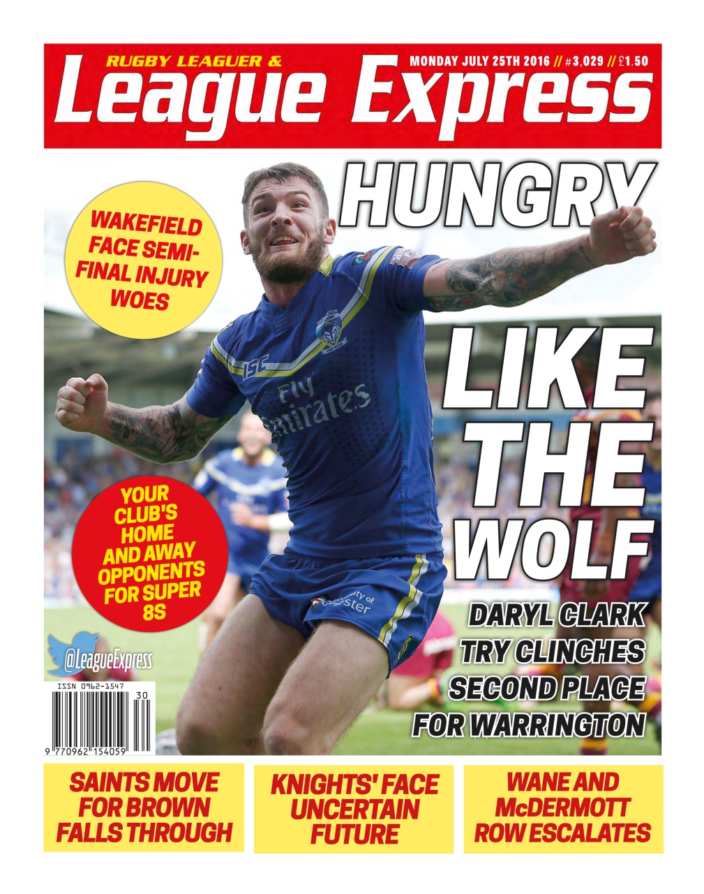 League Express Preview Pages