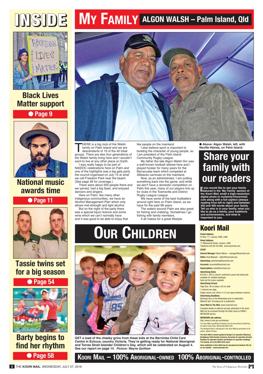 Koori Mail Preview Pages