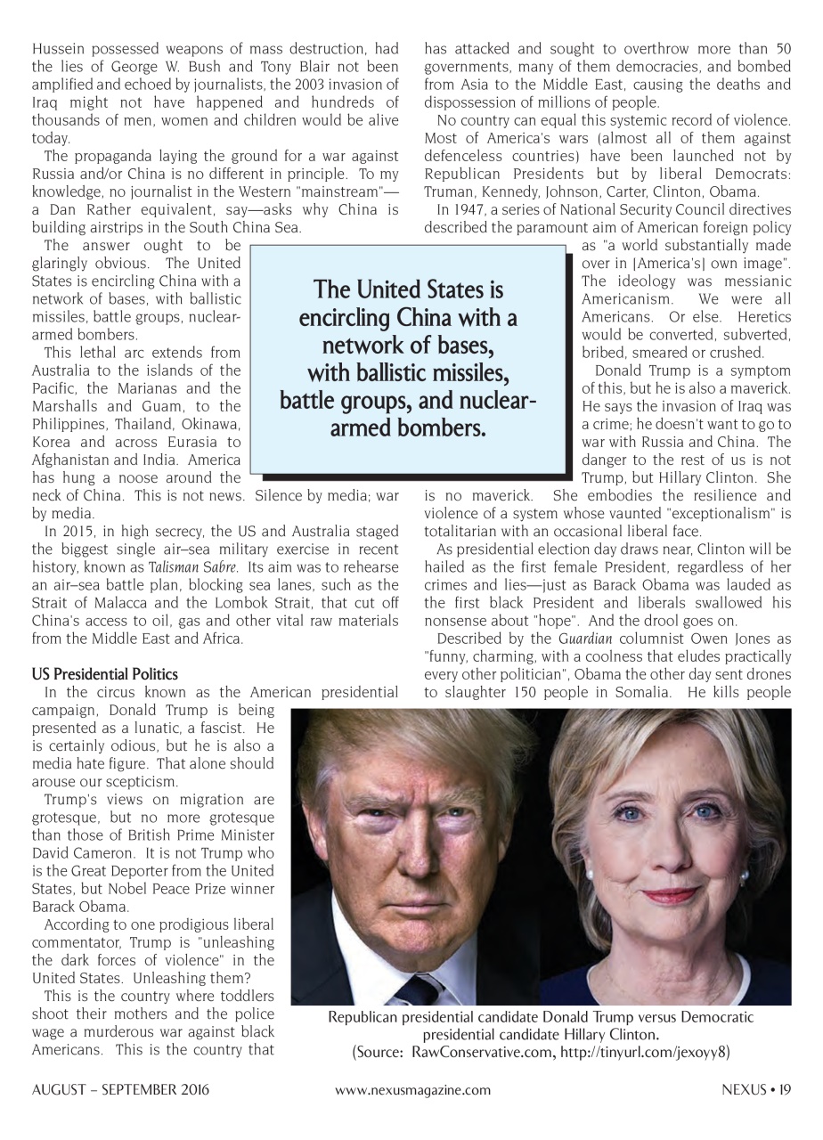 Nexus Magazine Preview Pages