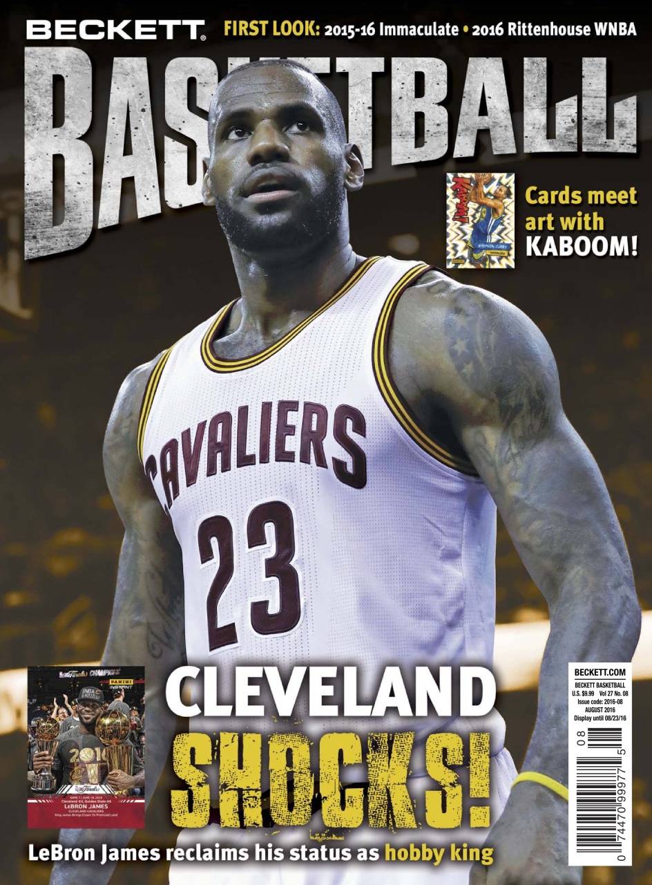 Beckett Basketball Magazine Preview Pages