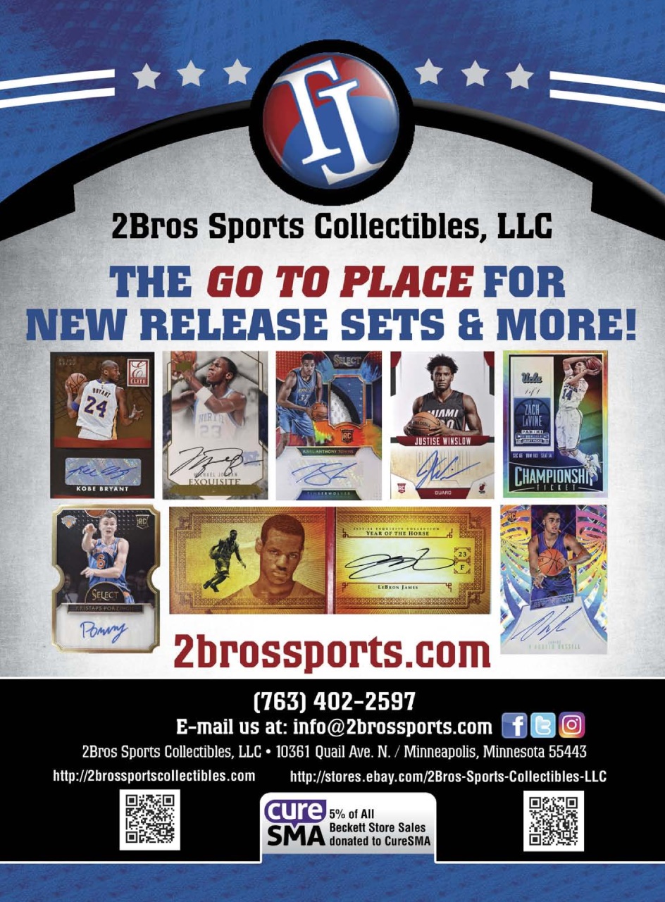 Beckett Basketball Magazine Preview Pages