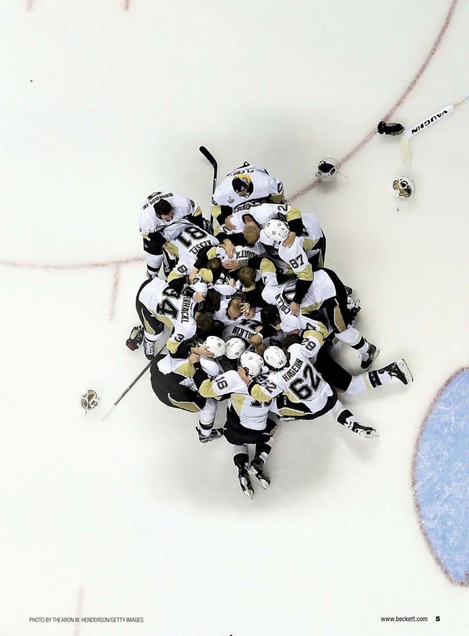 Beckett Hockey Magazine Preview Pages