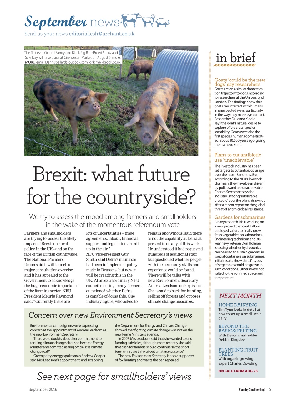 The Country Smallholder Preview Pages