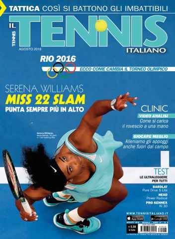 Tennis Italiano 8 2016 issue Tennis Italiano 8 2016