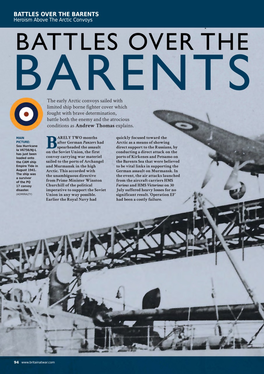 Britain at War Magazine Preview Pages