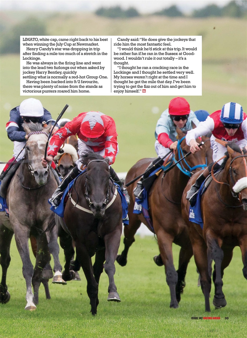 Racing Ahead Preview Pages