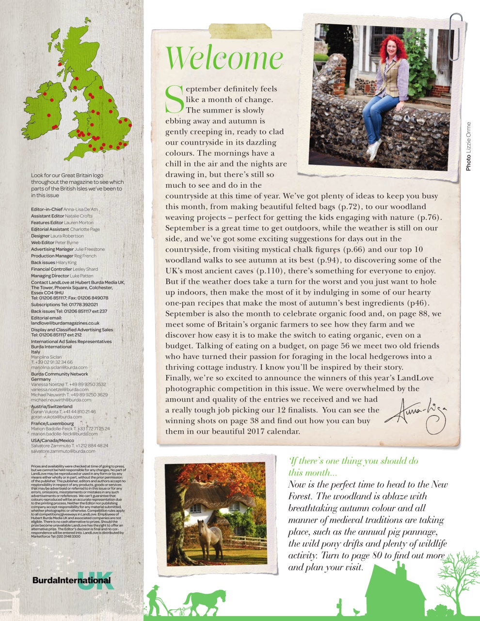 LandLove Magazine Preview Pages