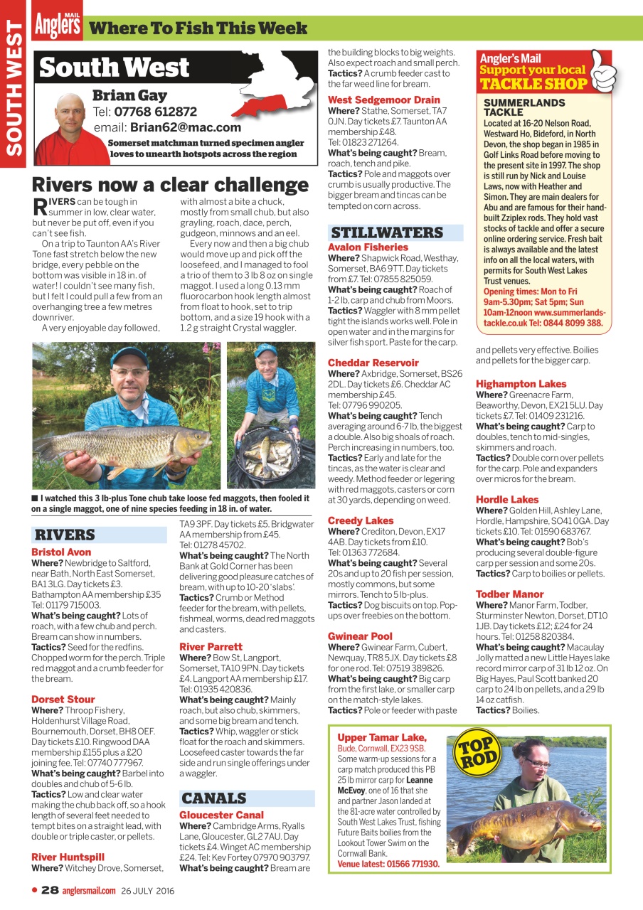 Anglers Mail Preview Pages
