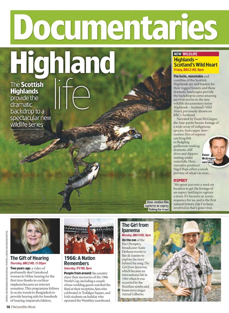 TV & Satellite Week Preview Pages