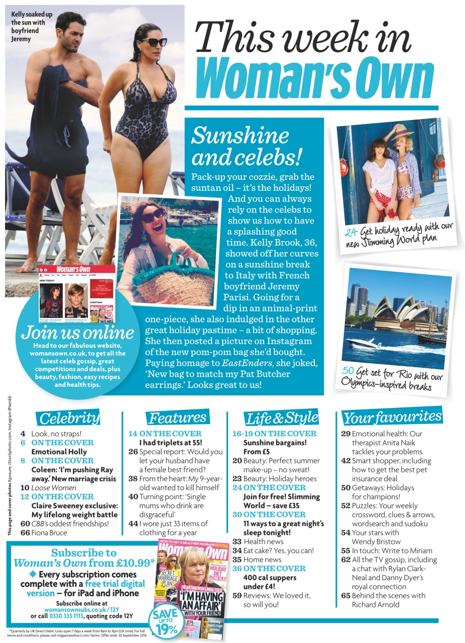 Woman's Own Preview Pages