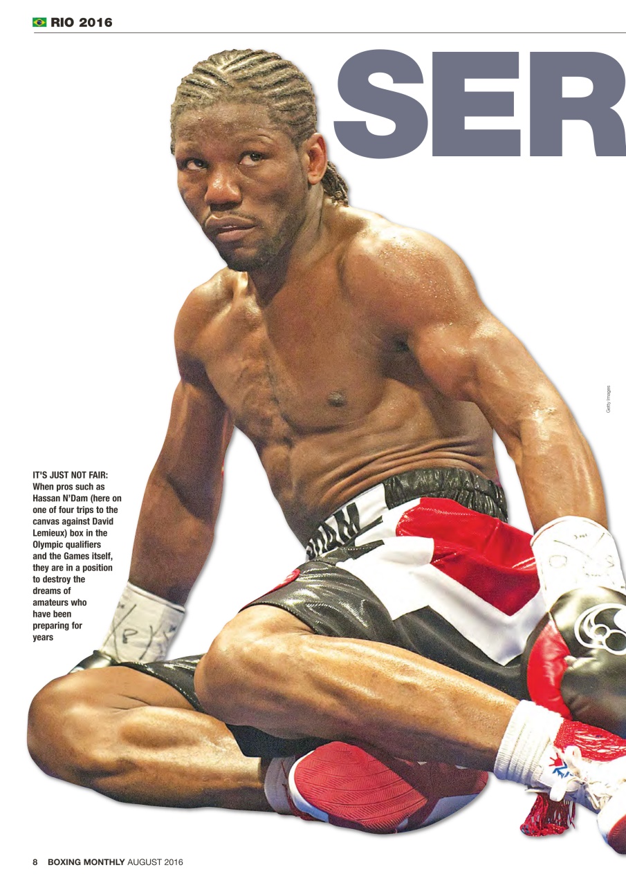Boxing Monthly Preview Pages