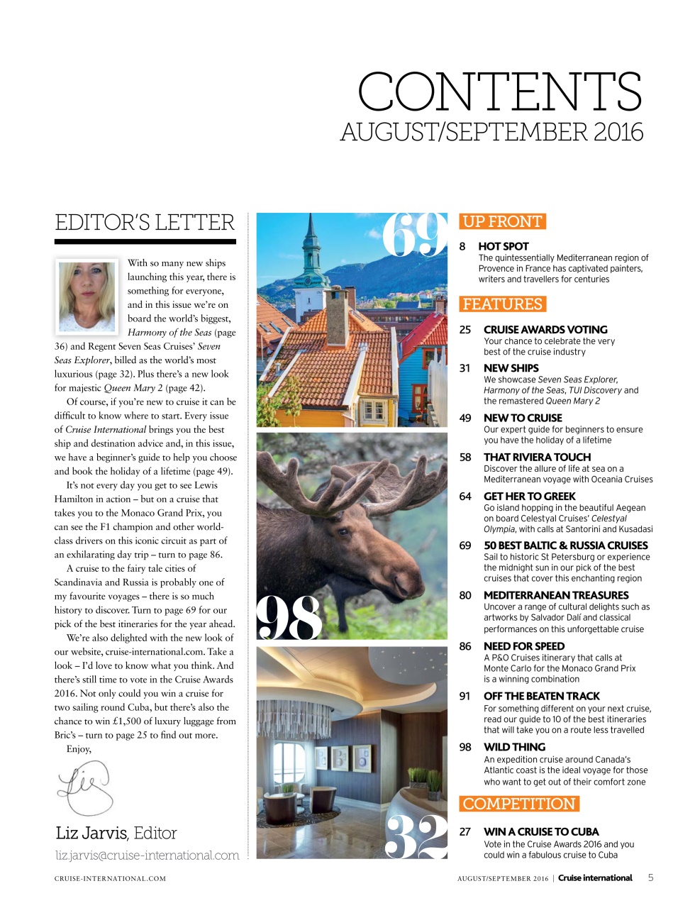 Cruise & Travel Preview Pages