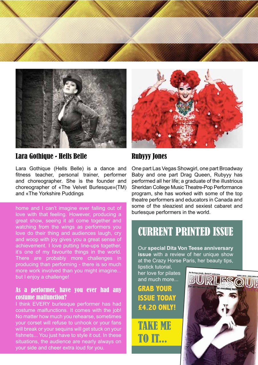 Burlesque Bible Preview Pages