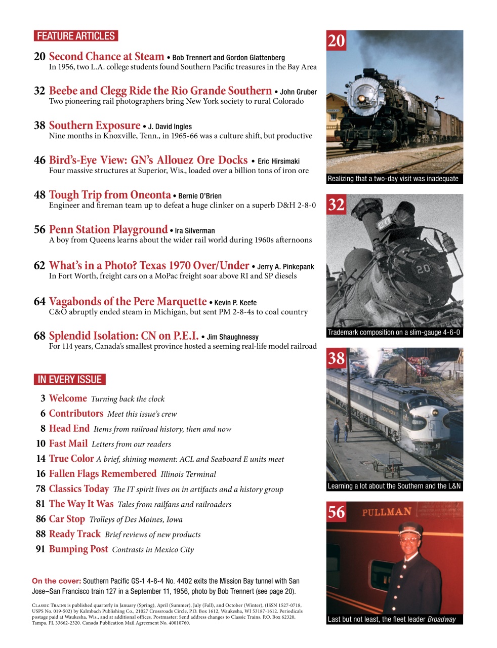 Classic Trains Preview Pages