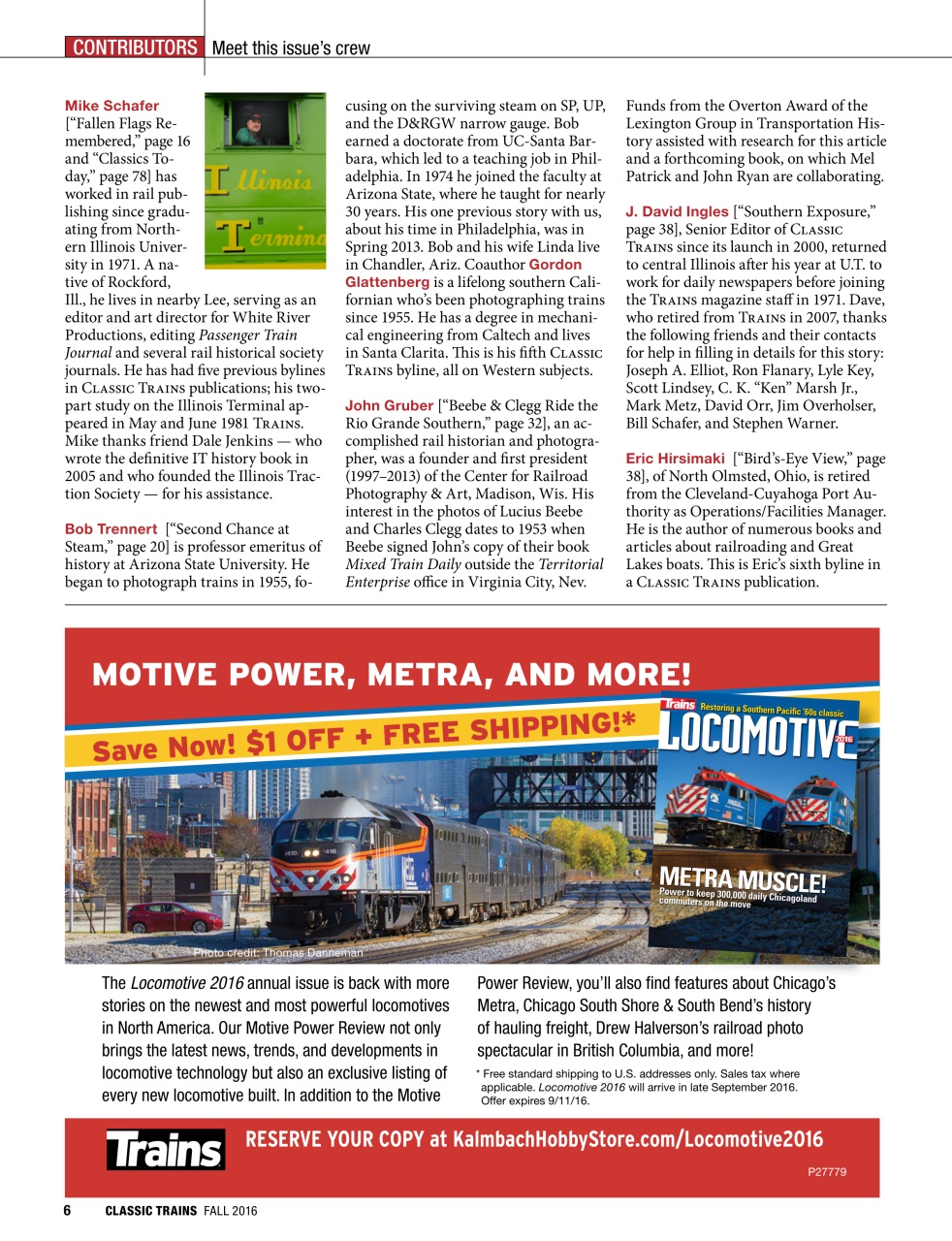 Classic Trains Preview Pages