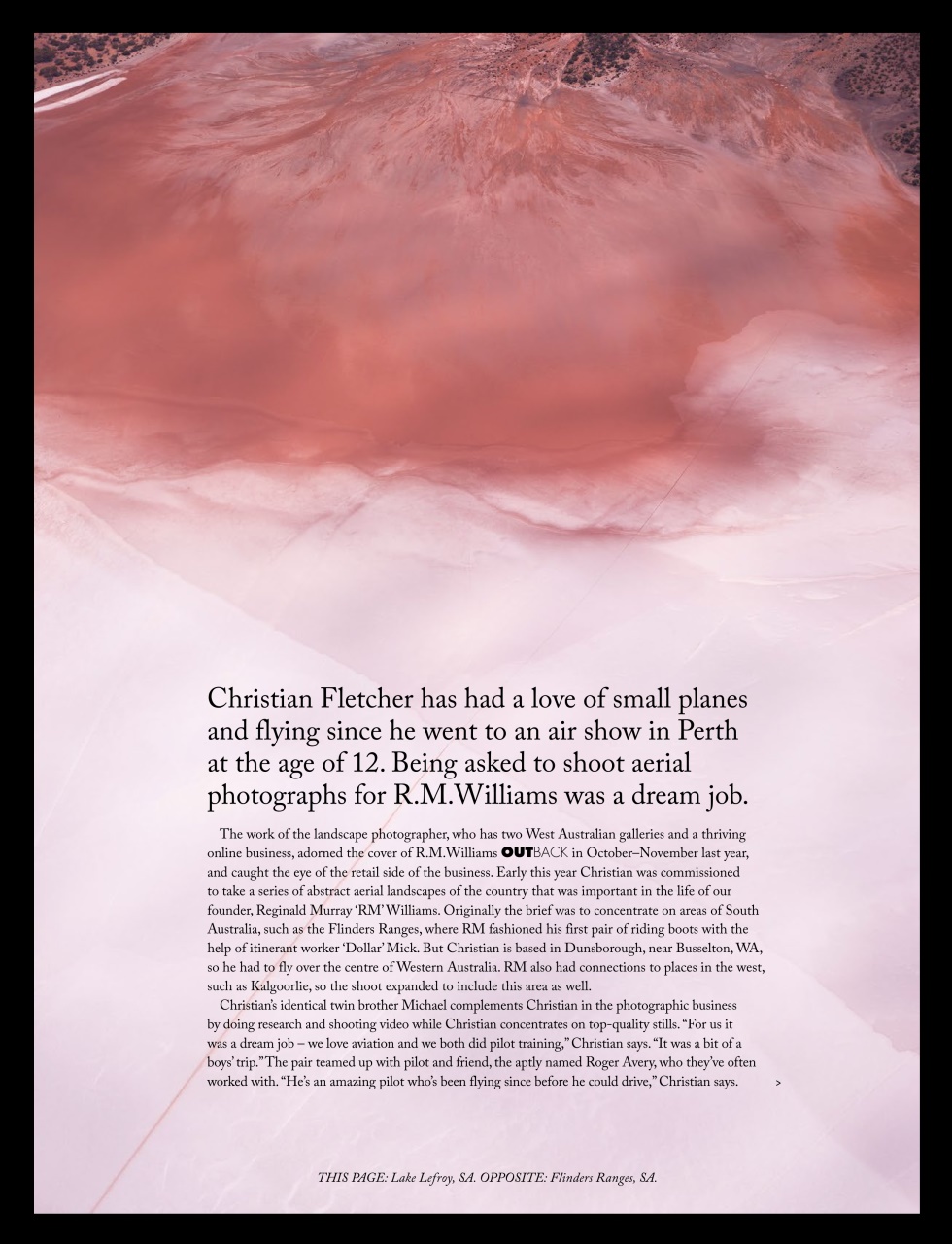 OUTBACK Magazine Preview Pages