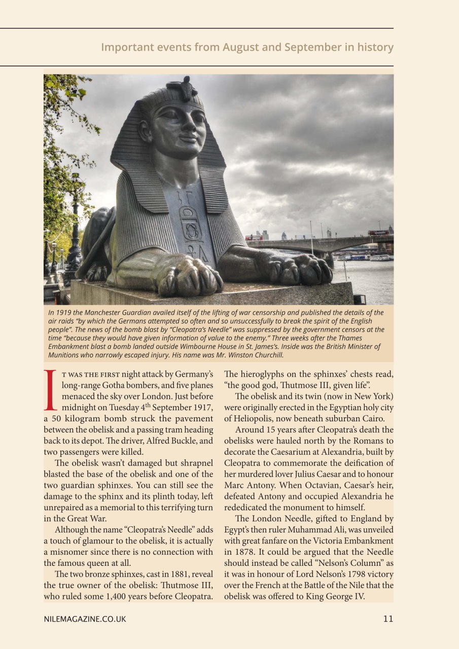 Nile Magazine Preview Pages