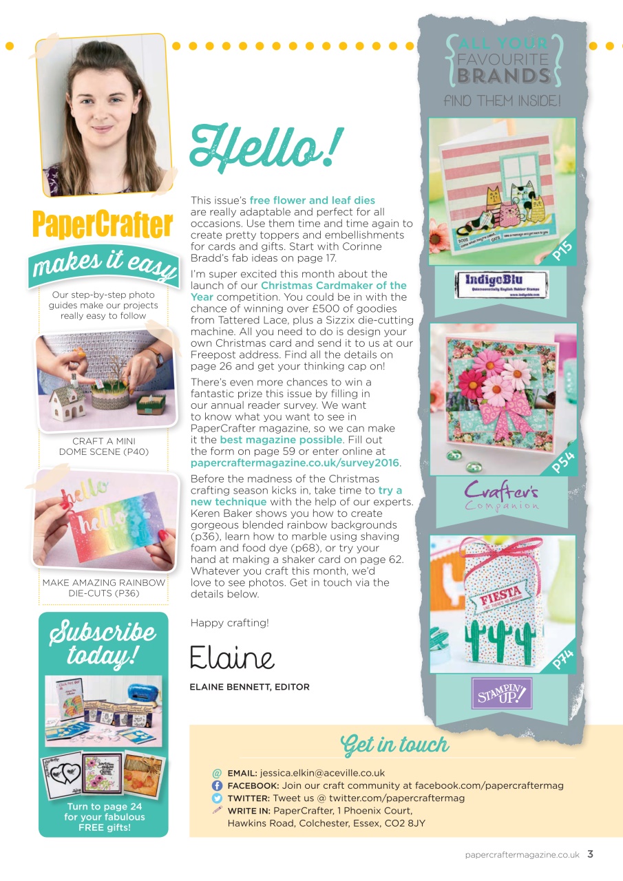 PaperCrafter Preview Pages