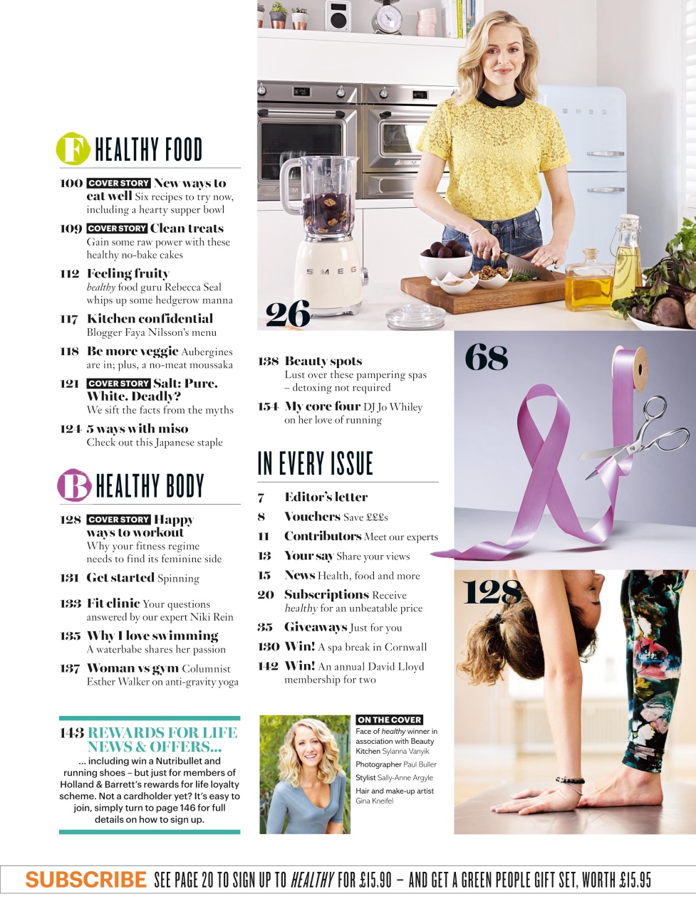 Healthy Magazine Preview Pages