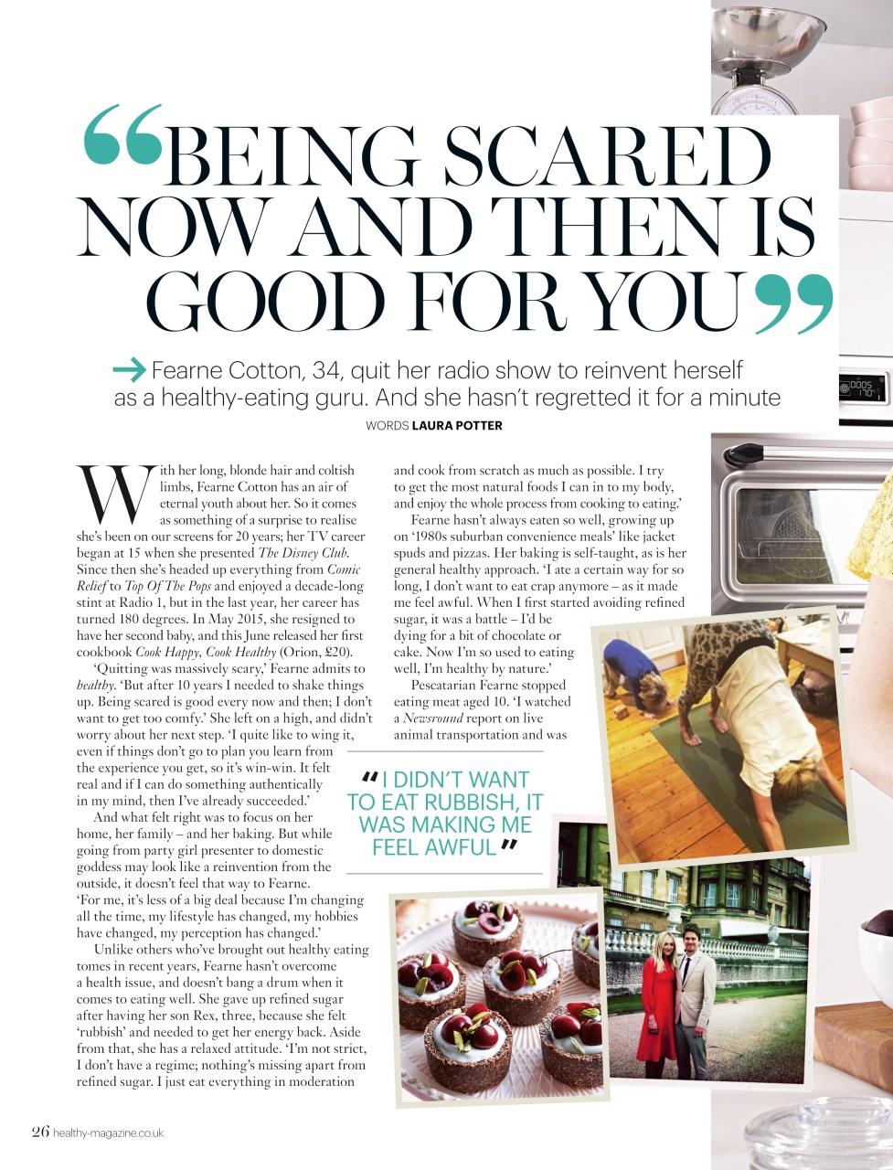 Healthy Magazine Preview Pages