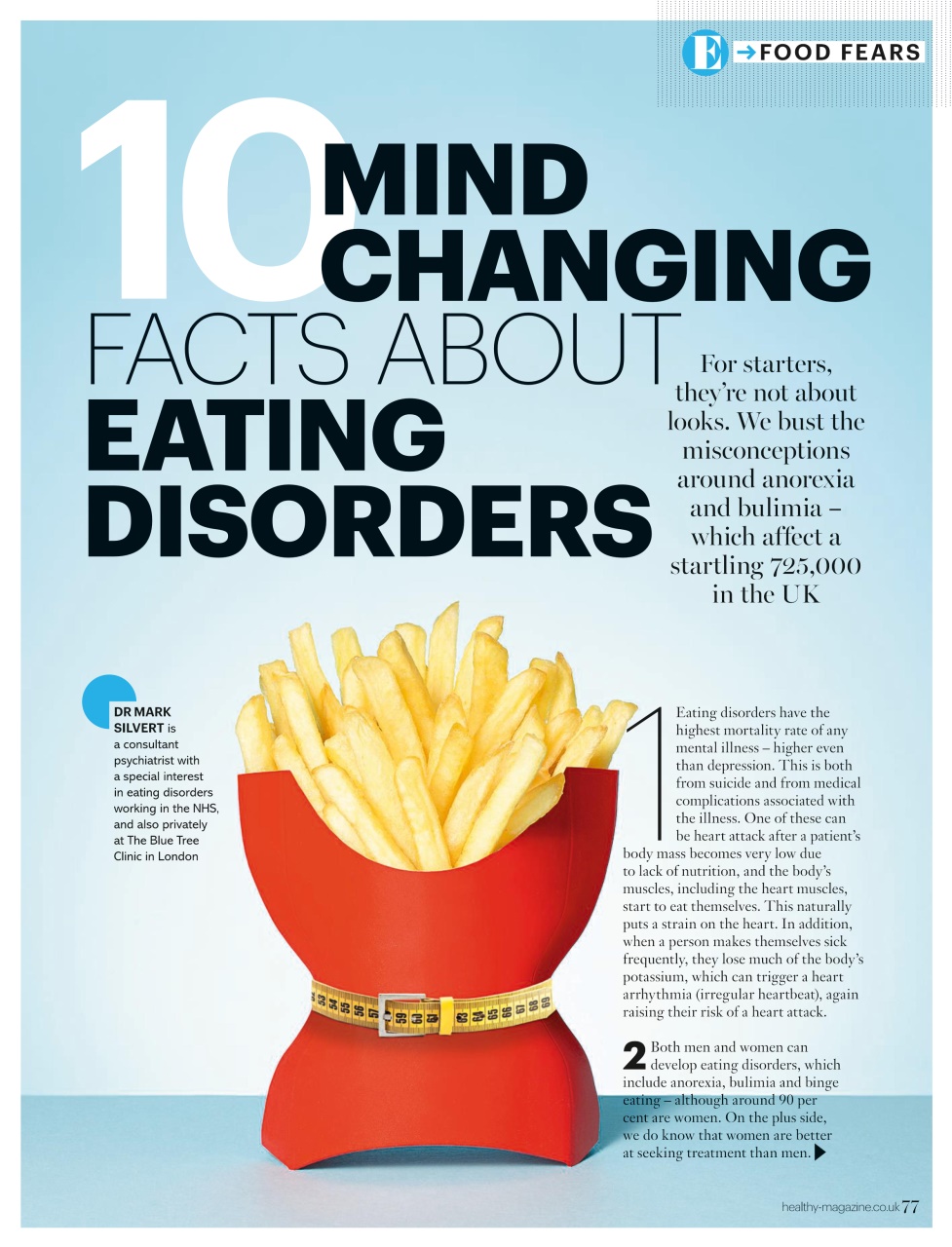 Healthy Magazine Preview Pages