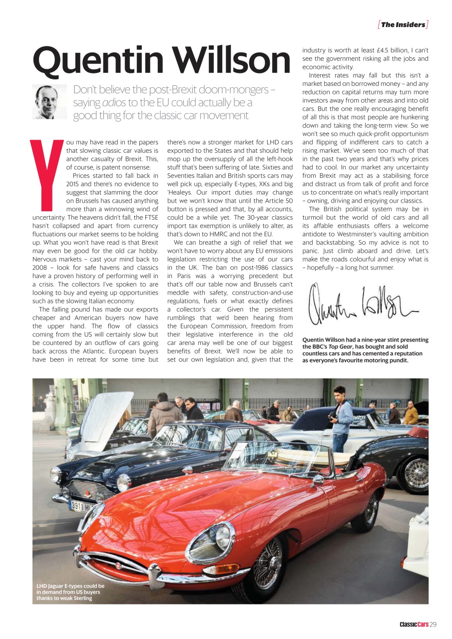 Classic Cars Preview Pages