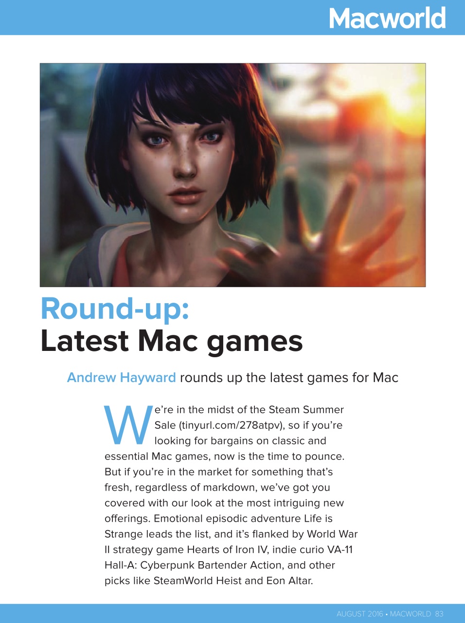 Macworld Preview Pages