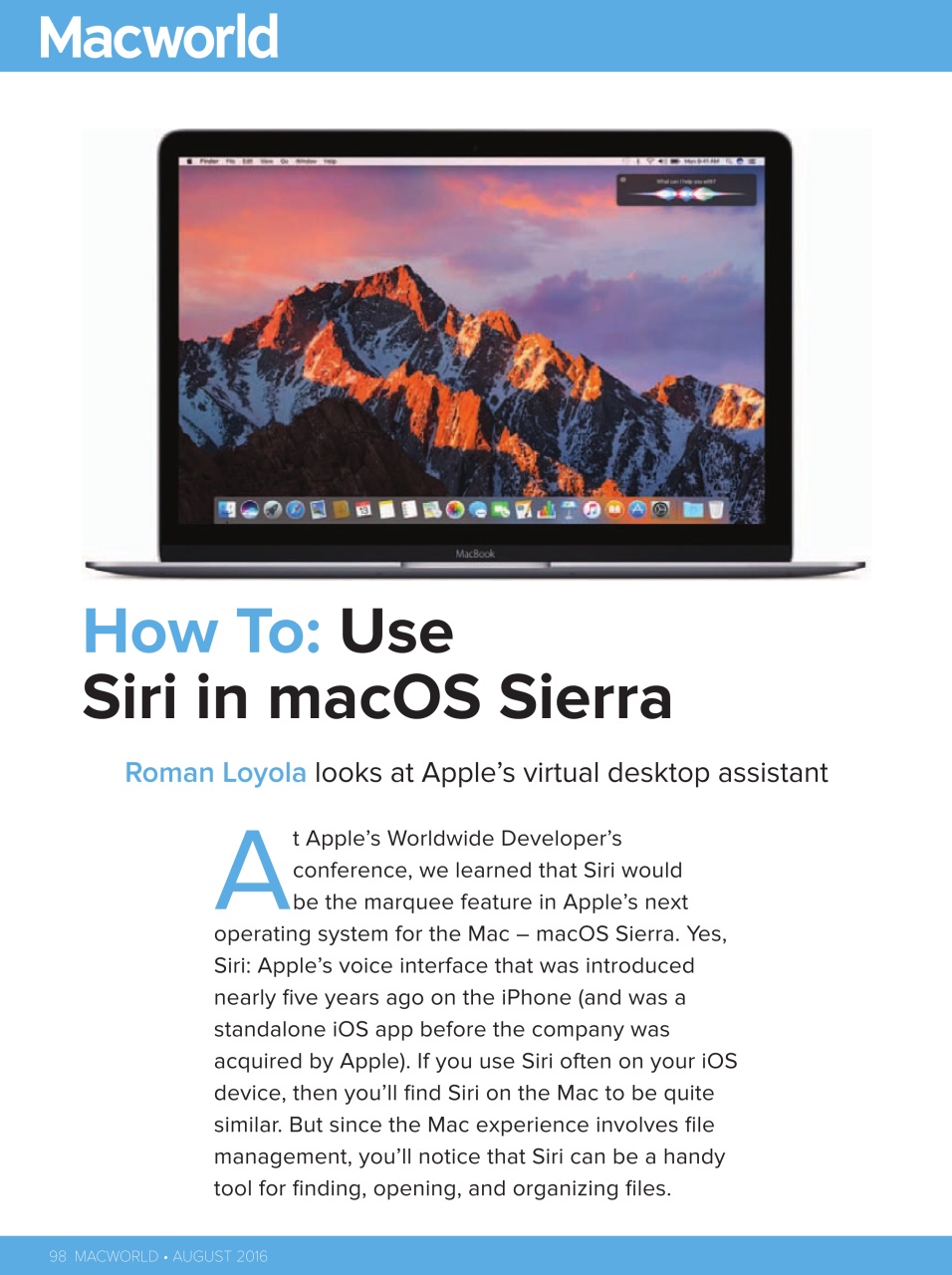 Macworld Preview Pages