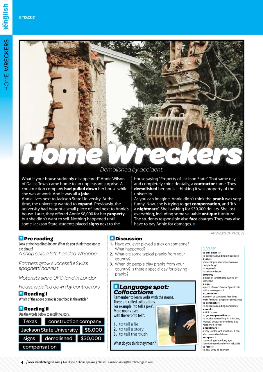 Learn Hot English Preview Pages