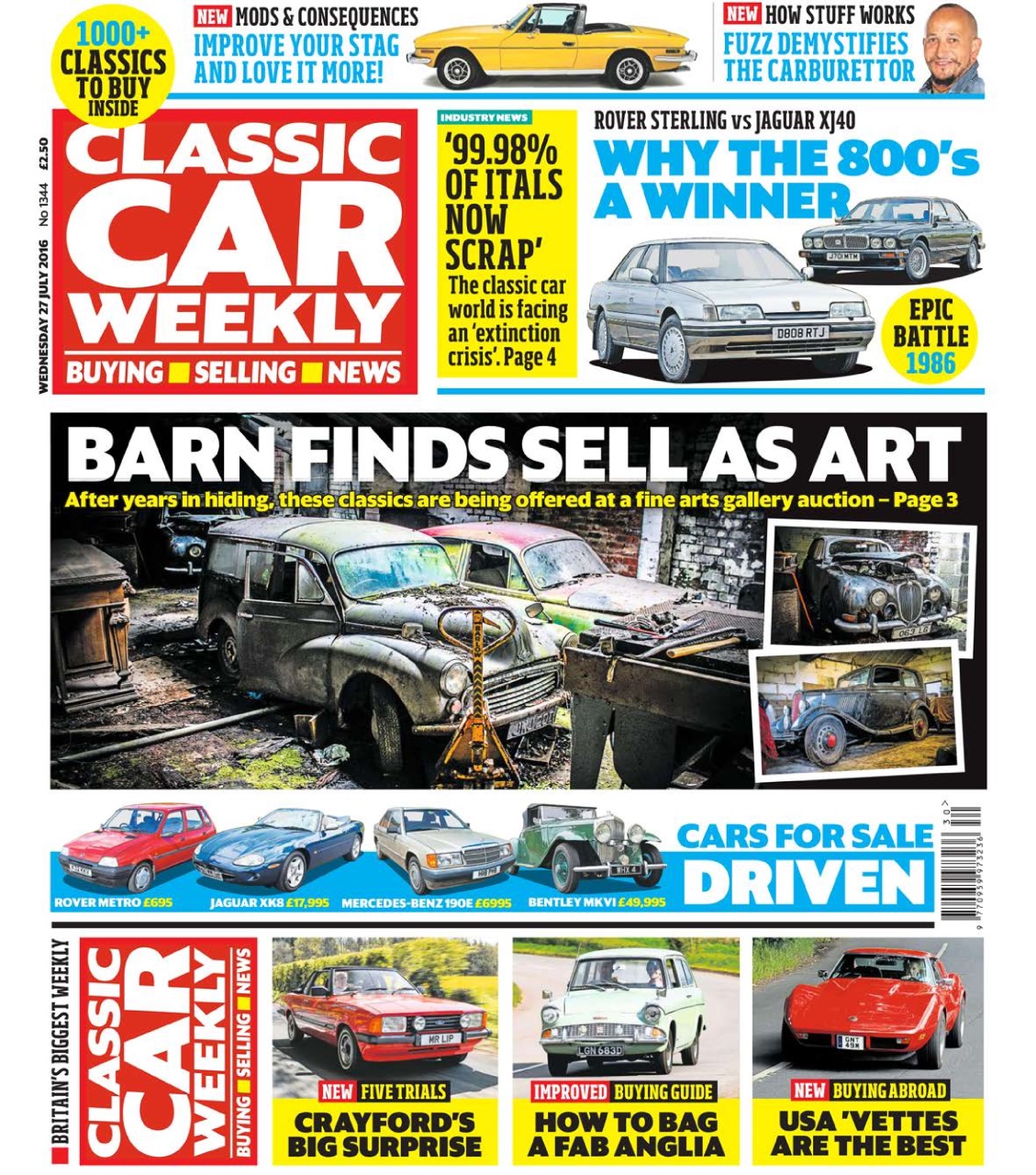 Classic Car Weekly Preview Pages
