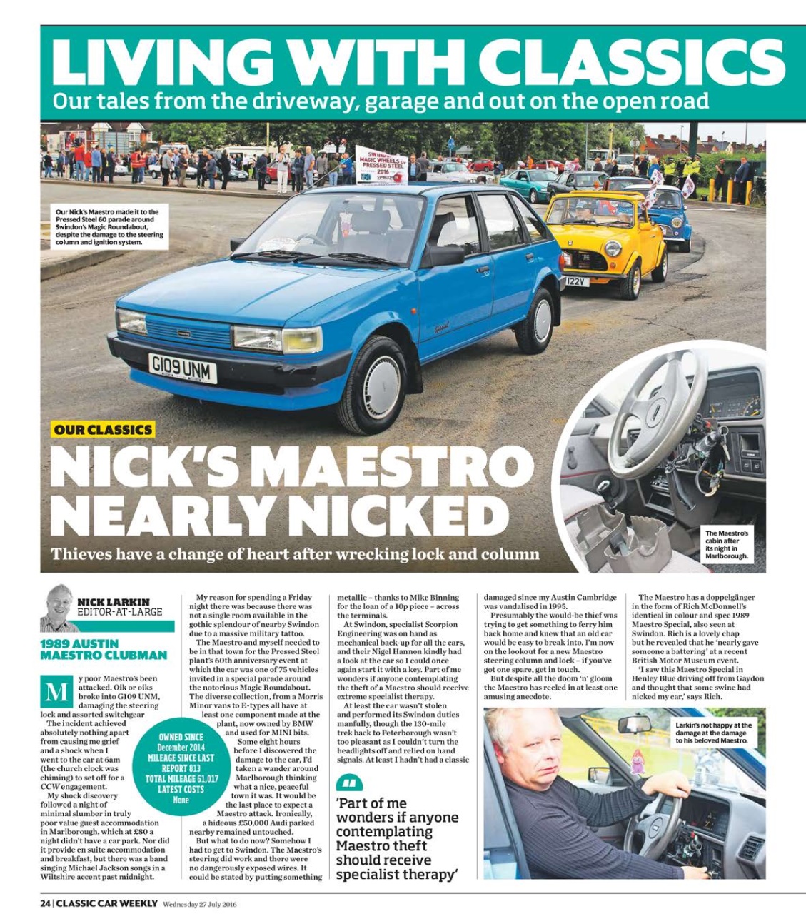 Classic Car Weekly Preview Pages