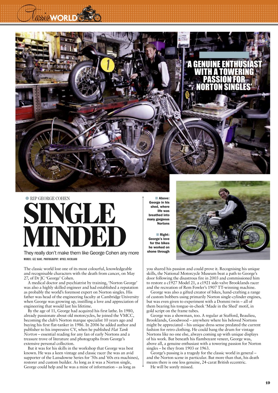 Classic Bike Preview Pages