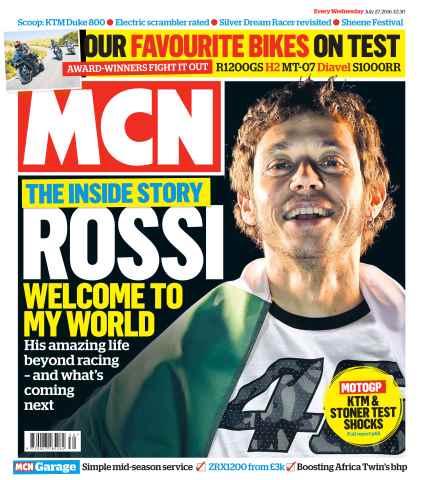 MCN issue 27th  July 2016