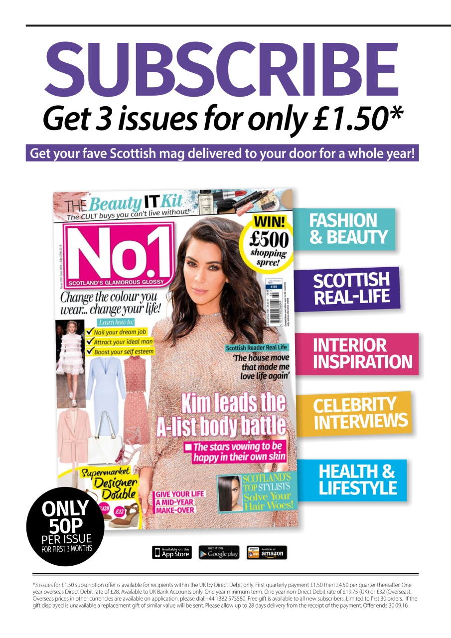 Number 1 Magazine Preview Pages