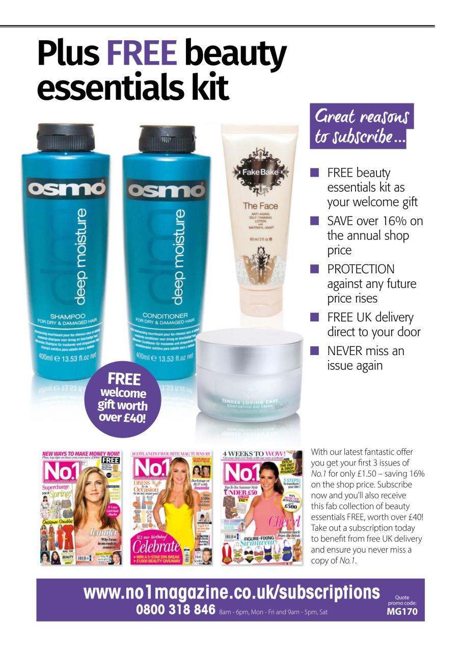 Number 1 Magazine Preview Pages