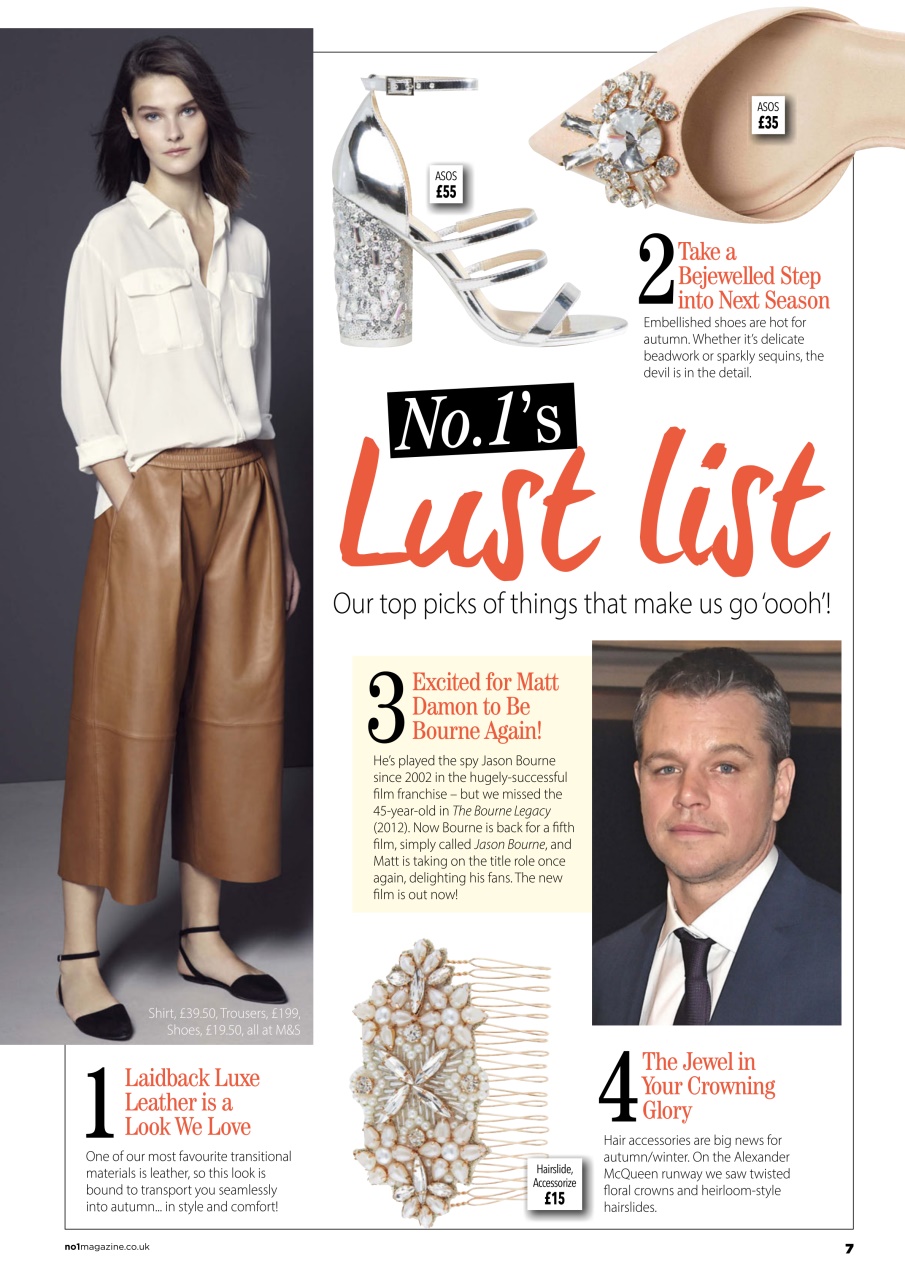 Number 1 Magazine Preview Pages