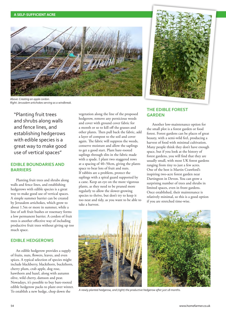 Home Farmer Magazine Preview Pages