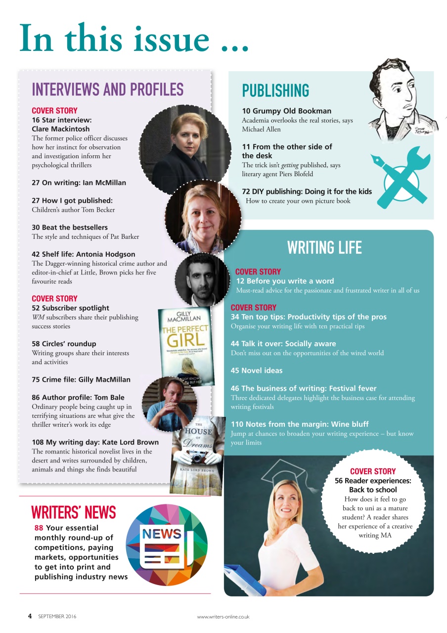 Writing Magazine Preview Pages