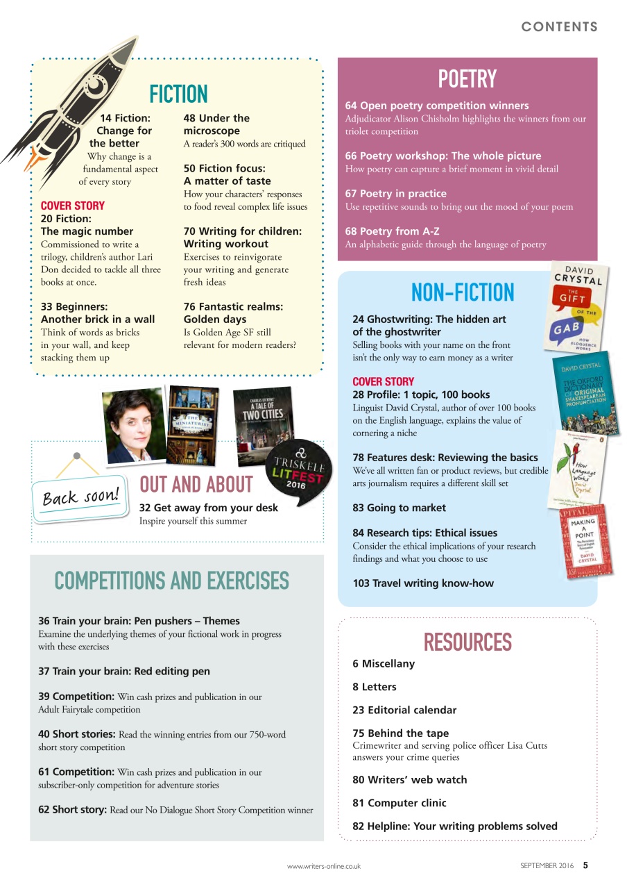 Writing Magazine Preview Pages