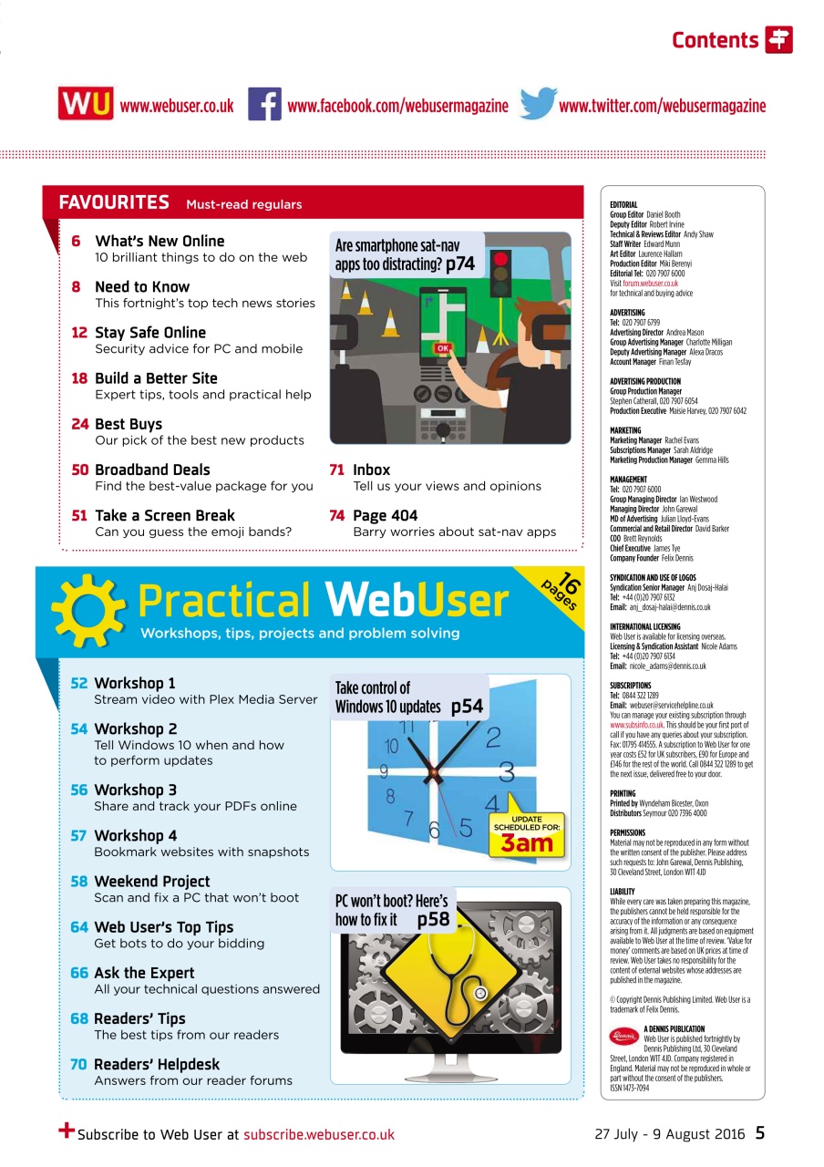 Webuser Preview Pages