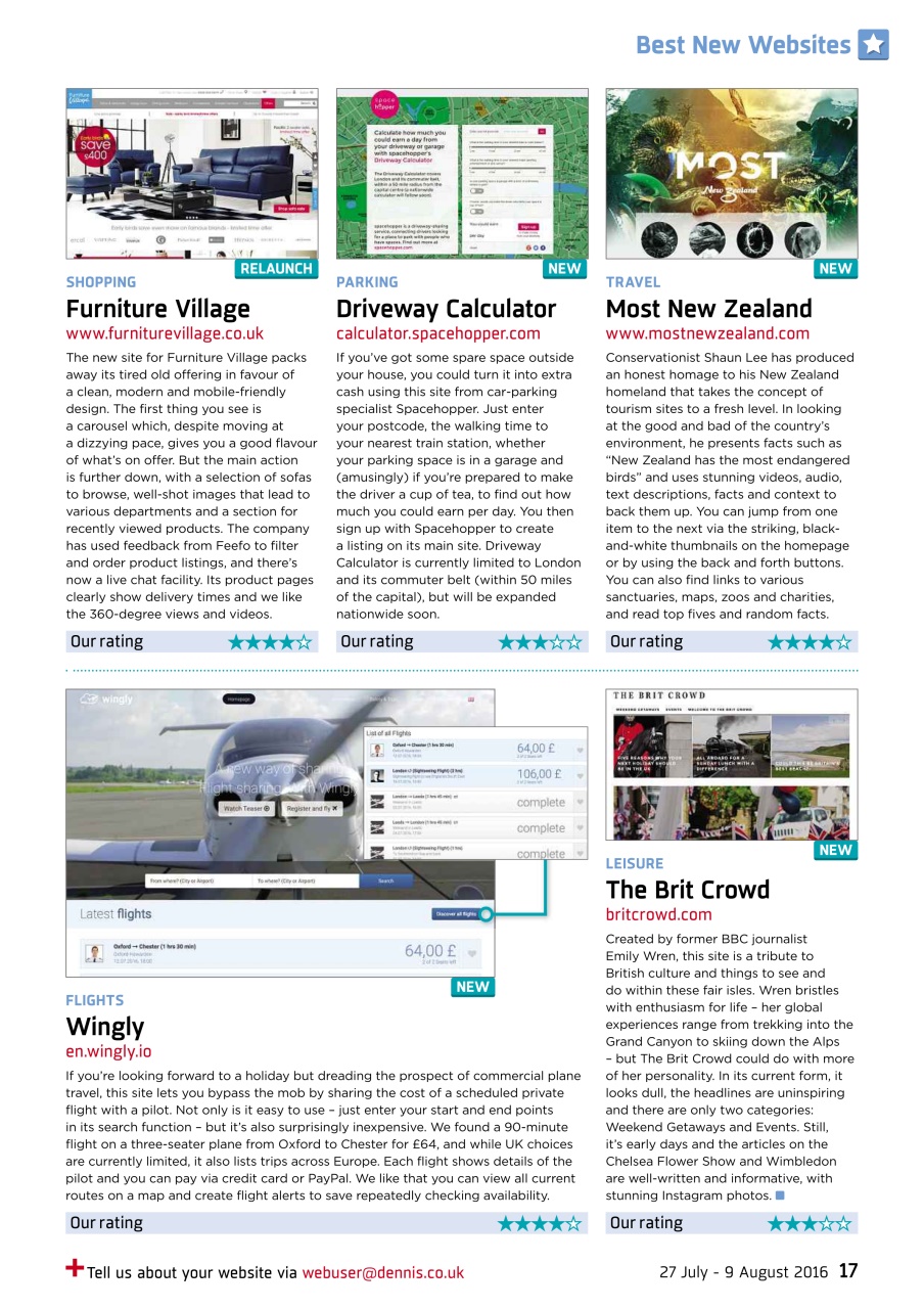 Webuser Preview Pages