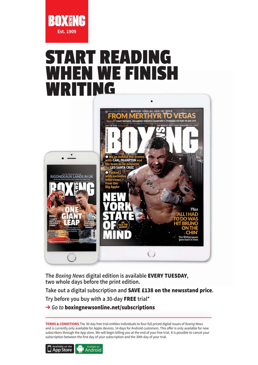 Boxing News Preview Pages