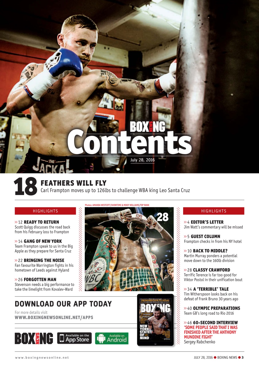 Boxing News Preview Pages