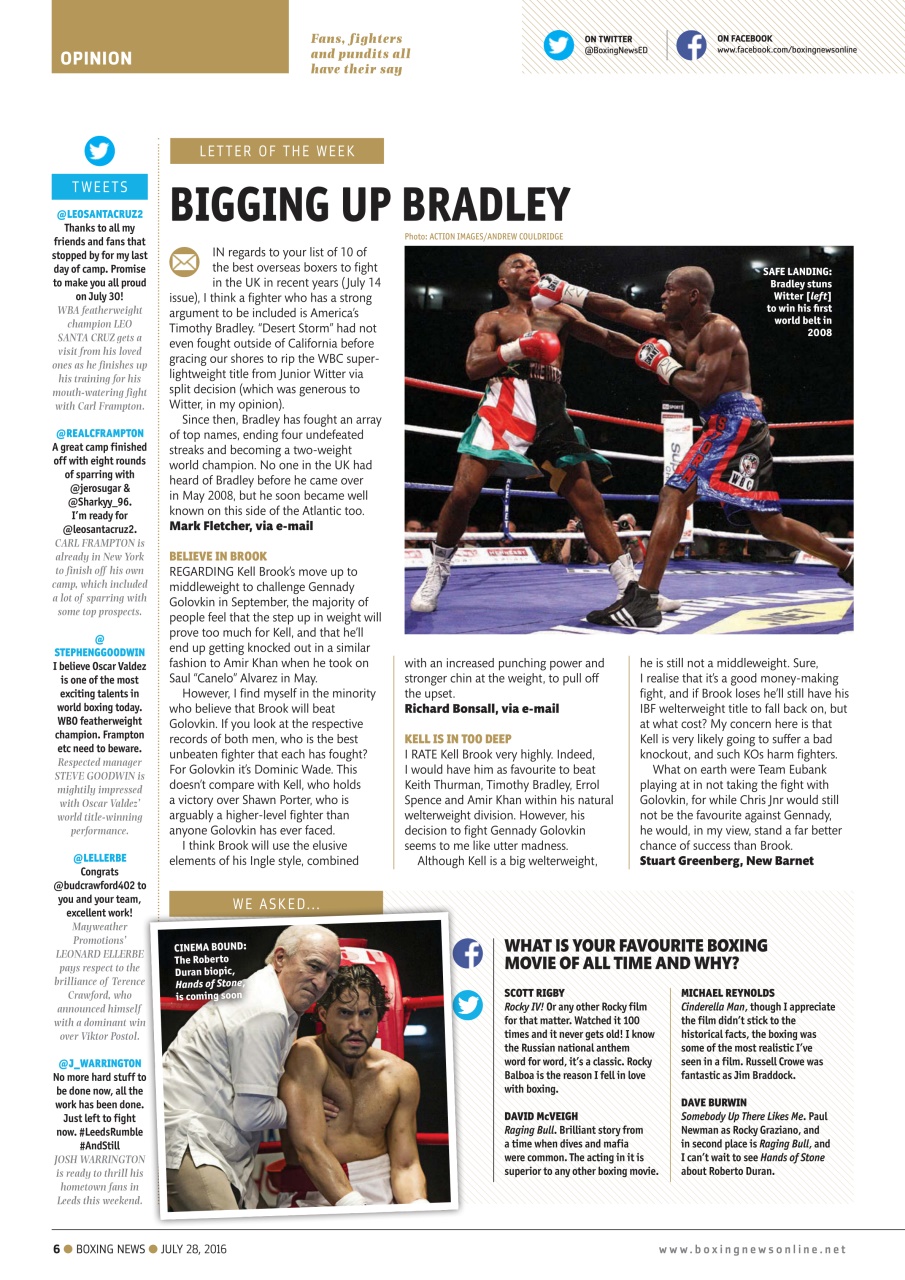 Boxing News Preview Pages