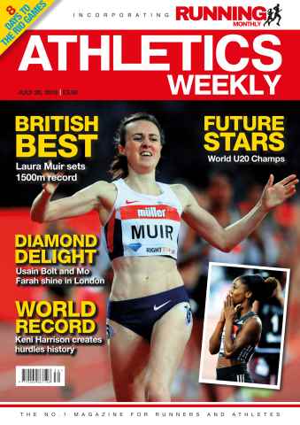 AW – Athletics Weekly Magazine issue 28/07/2016