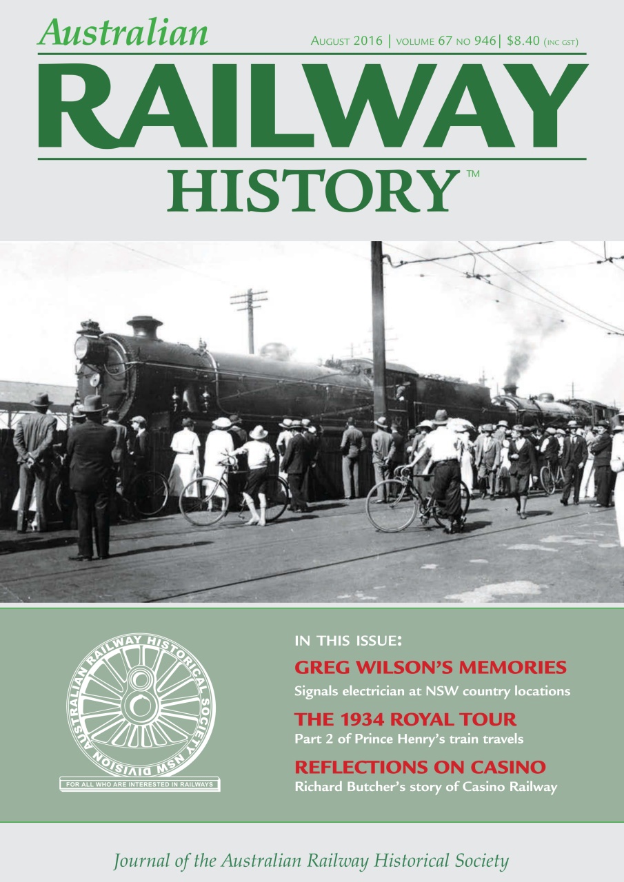 Australian Railway History Preview Pages