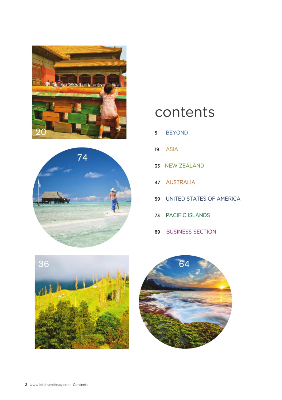 Let’s Travel Preview Pages